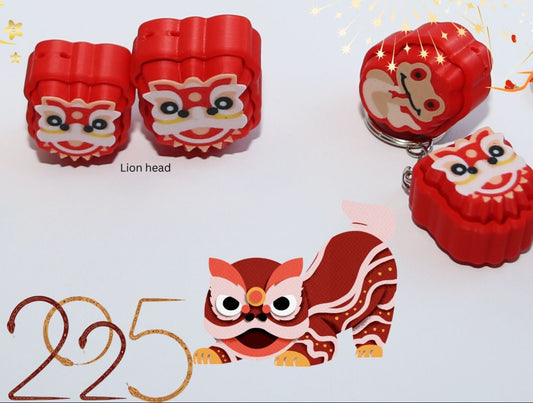 Fidget Lion Head Mechanical Clicker