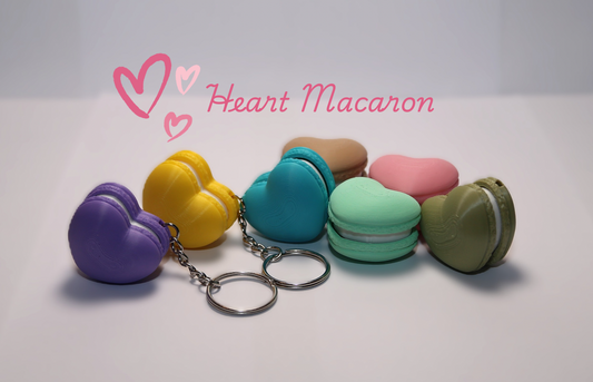 Fidget Macarons Heart Mechanical Clicker